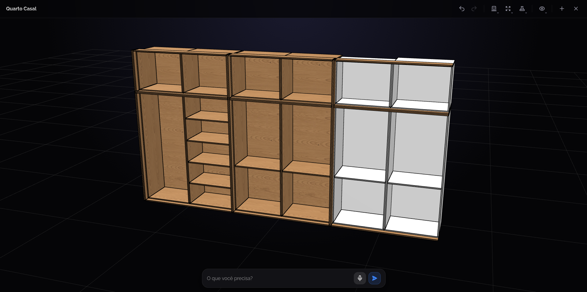 Interface do marcenAI